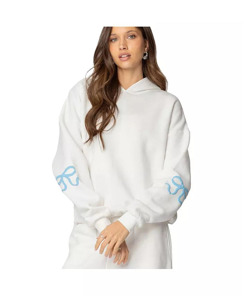 Womens Bonney Bow Detail Hoodie