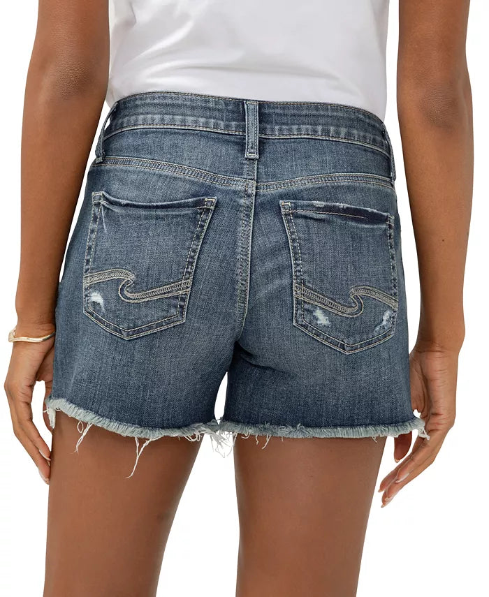 Women'S Suki Mid-Rise Denim Shorts