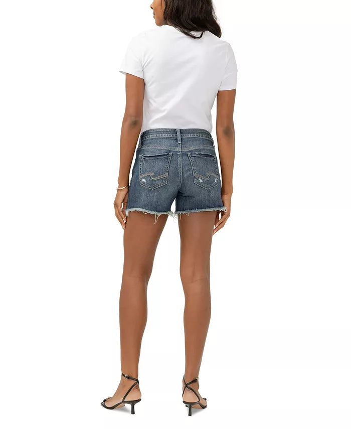 Women'S Suki Mid-Rise Denim Shorts