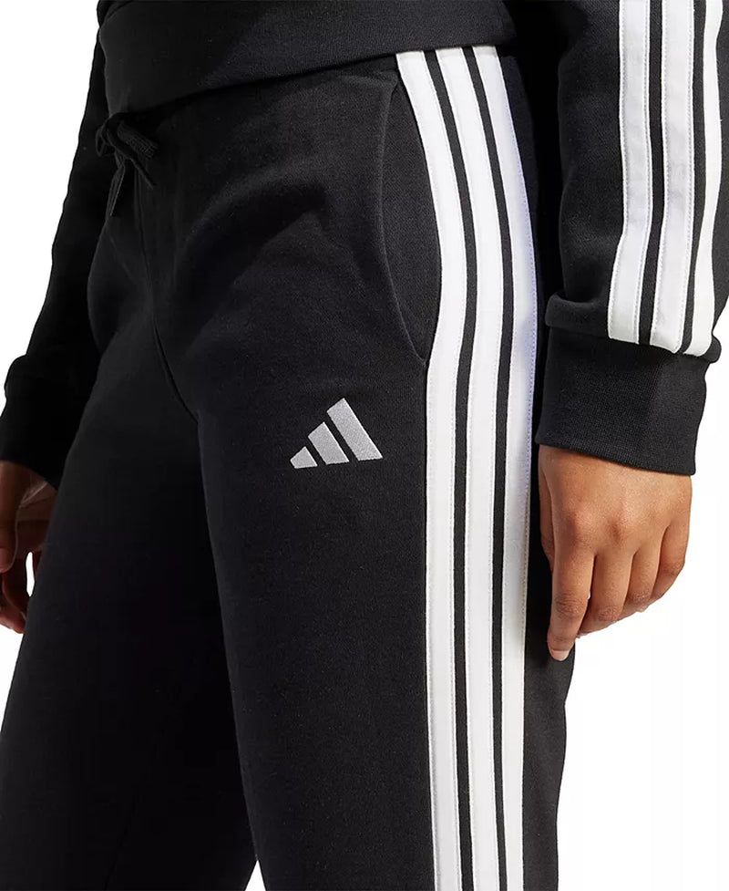 Women'S Essentials Three Stripes Fleece Slim Pants