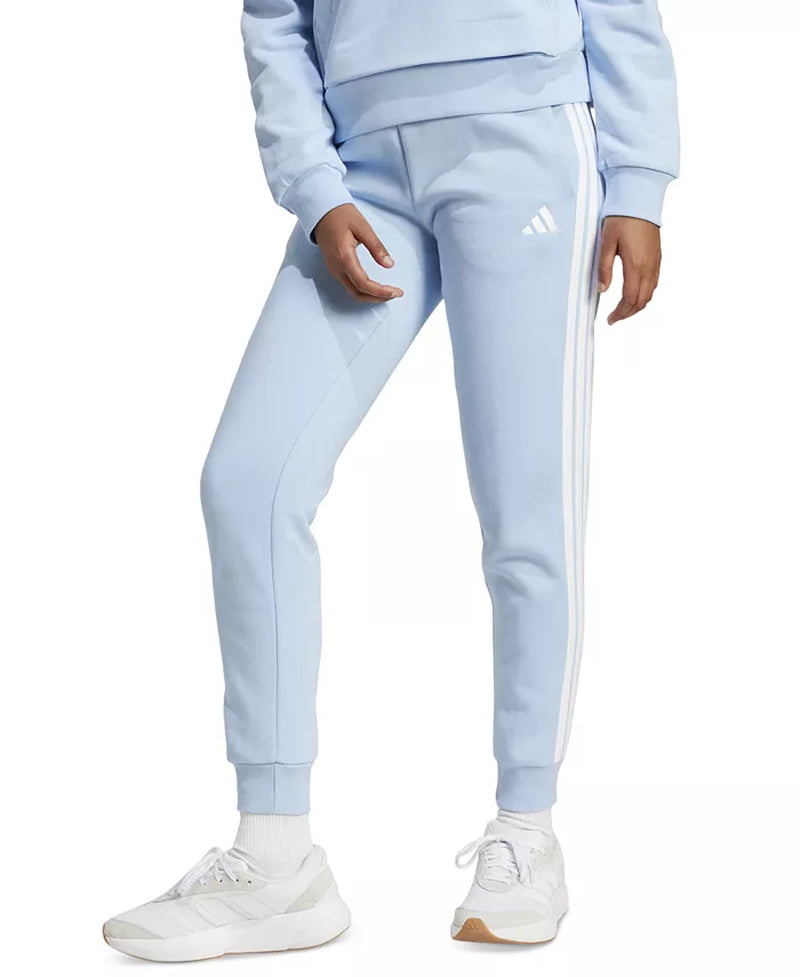Women'S Essentials Three Stripes Fleece Slim Pants
